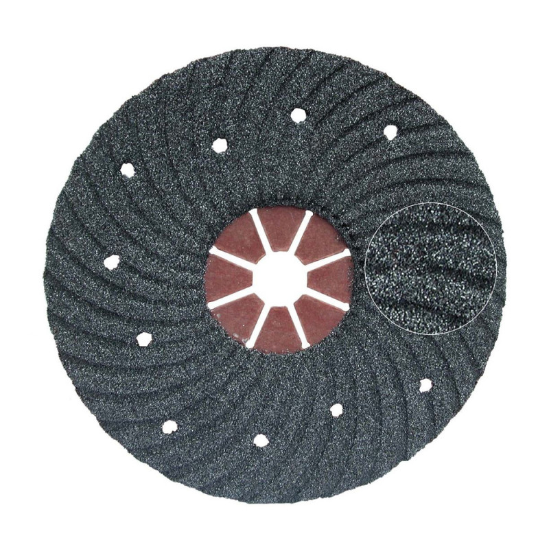 disco semirigido monofaccia al carburo di silicio diametro 178mm grana 24 per maxititina raimondi